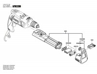 Bosch 3 603 C97 400 Psb 550 Ra Percussion Drill 230 V / Eu Spare Parts